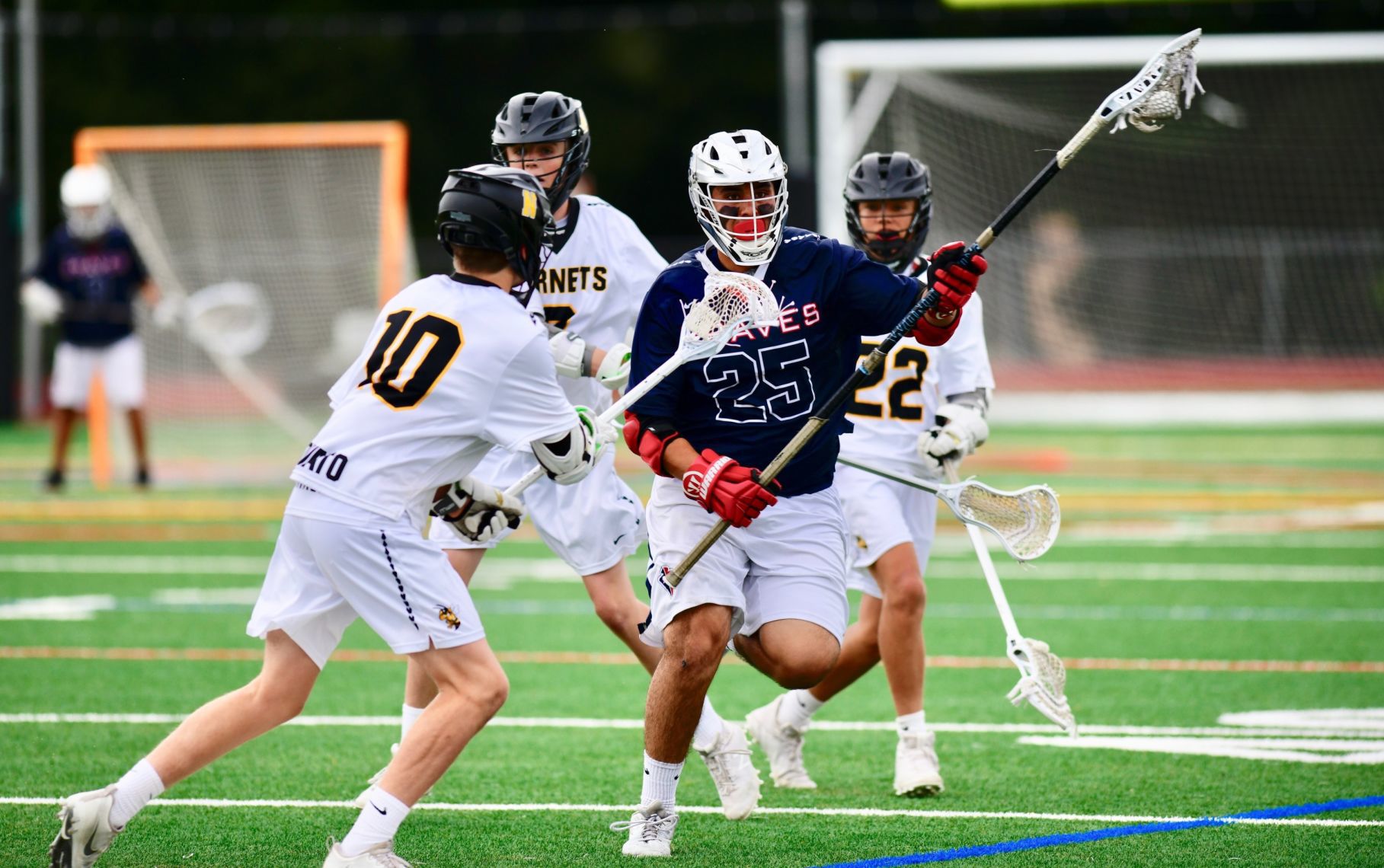 Justin-Siena at Novato in boys lacrosse playoffs